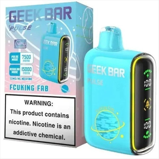 GEEK BAR 15K PULSE FCUKING FAB | Authentic Disposable Vape | iPuff24 Texas
