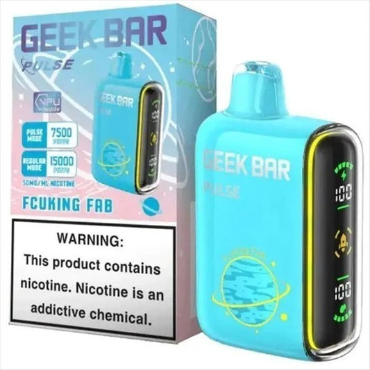 GEEK BAR 15K PULSE FCUKING FAB | Authentic Disposable Vape | iPuff24 Texas