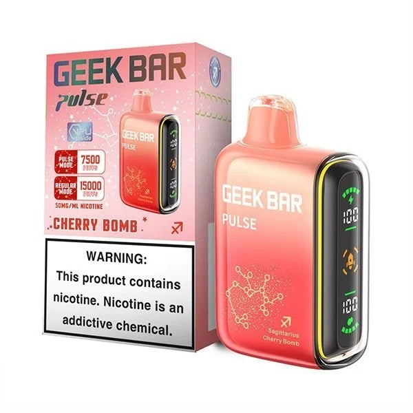 GEEK BAR 15K CHERRY BOMB | Authentic Disposable Vape | iPuff24 Texas