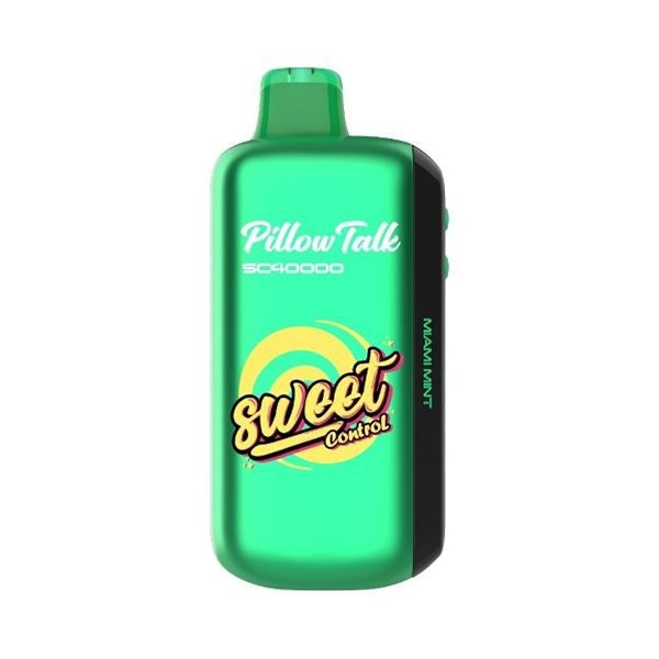 PILLOW TALK SWEET CONTROL 40K MIAMI MINT | Authentic Disposable Vape | iPuff24 Texas
