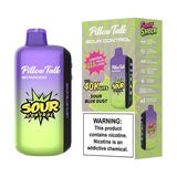 PILLOW TALK SWEET CONTROL 40K SOUR BLUE DUST | Authentic Disposable Vape | iPuff24 Texas