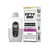 FIFTY BAR 20K STRAWBERRY KIWI ICE | Authentic Disposable Vape | iPuff24 Texas
