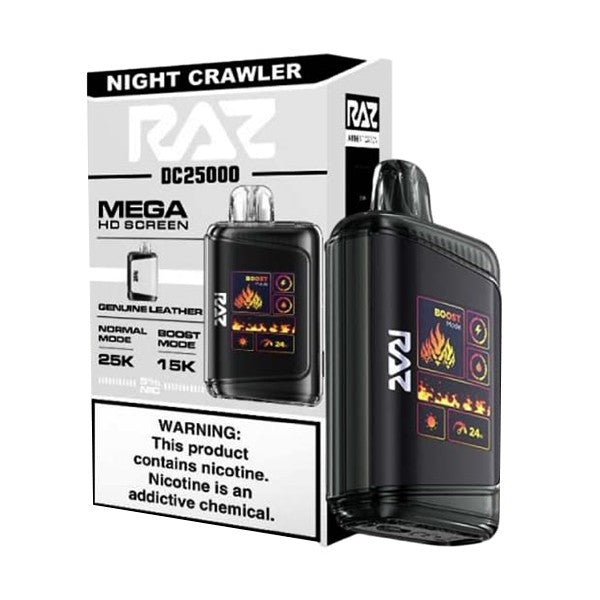 RAZ RX 25K - NIGHT CRAWLER | Authentic Disposable Vape | iPuff24 Texas