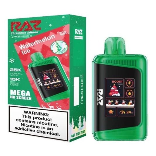 RAZ LTX 25K - WATERMELON ICE | Authentic Disposable Vape | iPuff24 Texas