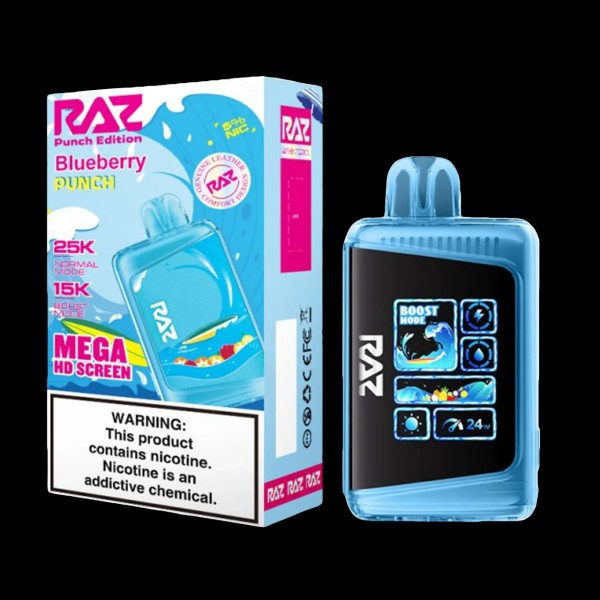 RAZ LTX 25K - BLUEBERRY PUNCH | Authentic Disposable Vape | iPuff24 Texas