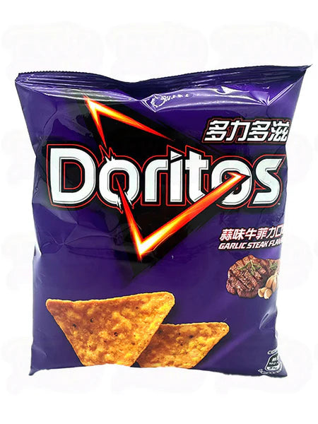 DORITOS EXOTICS CHIPS GARLIC STEAK FLAVOR | Authentic Disposable Vape | iPuff24 Texas