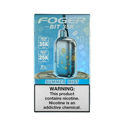 FOGER BIT 35K SUMMER MIST | Authentic Disposable Vape | iPuff24 Texas
