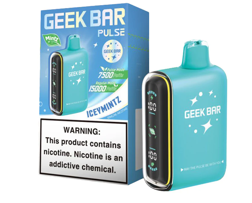 GEEK BAR 15K ICEY MINTZ | Authentic Disposable Vape | iPuff24 Texas