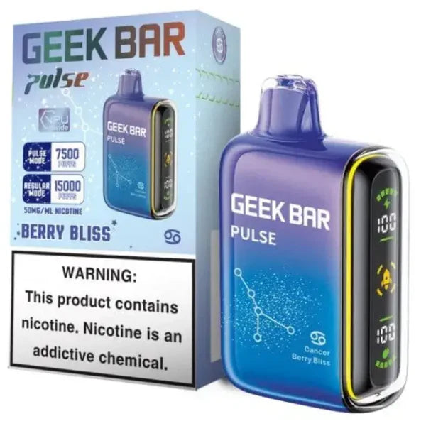 GEEK BAR 15K PULSE BERRY BLISS | Authentic Disposable Vape | iPuff24 Texas