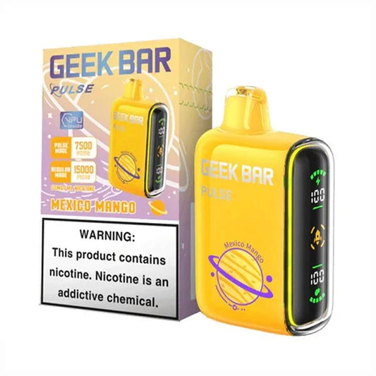 GEEK BAR 15K PULSE MEXICO MANGO | Authentic Disposable Vape | iPuff24 Texas