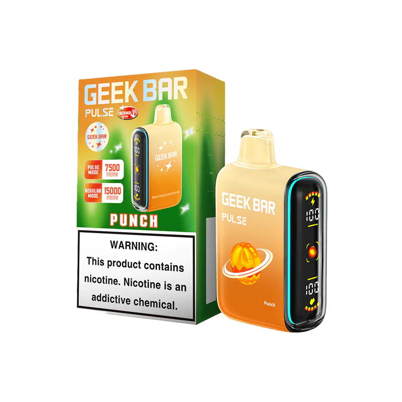 GEEK BAR 15K PULSE PUNCH | Authentic Disposable Vape | iPuff24 Texas