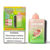 GEEK BAR 15K PULSE SOUR STRAWBERRY | Authentic Disposable Vape | iPuff24 Texas