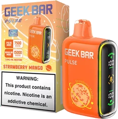 GEEK BAR 15K PULSE STRAWBERRY MANGO | Authentic Disposable Vape | iPuff24 Texas