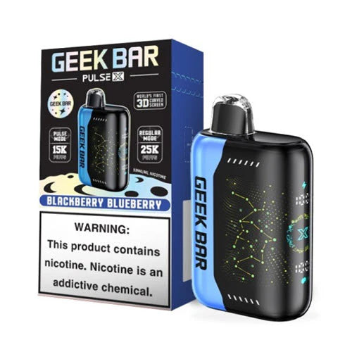 GEEK BAR 25K PULSE X BLACKBERRY BLUEBERRY | Authentic Disposable Vape | iPuff24 Texas
