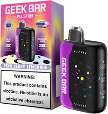GEEK BAR 25K PULSE X PINK BERRY LEMONADE | Authentic Disposable Vape | iPuff24 Texas