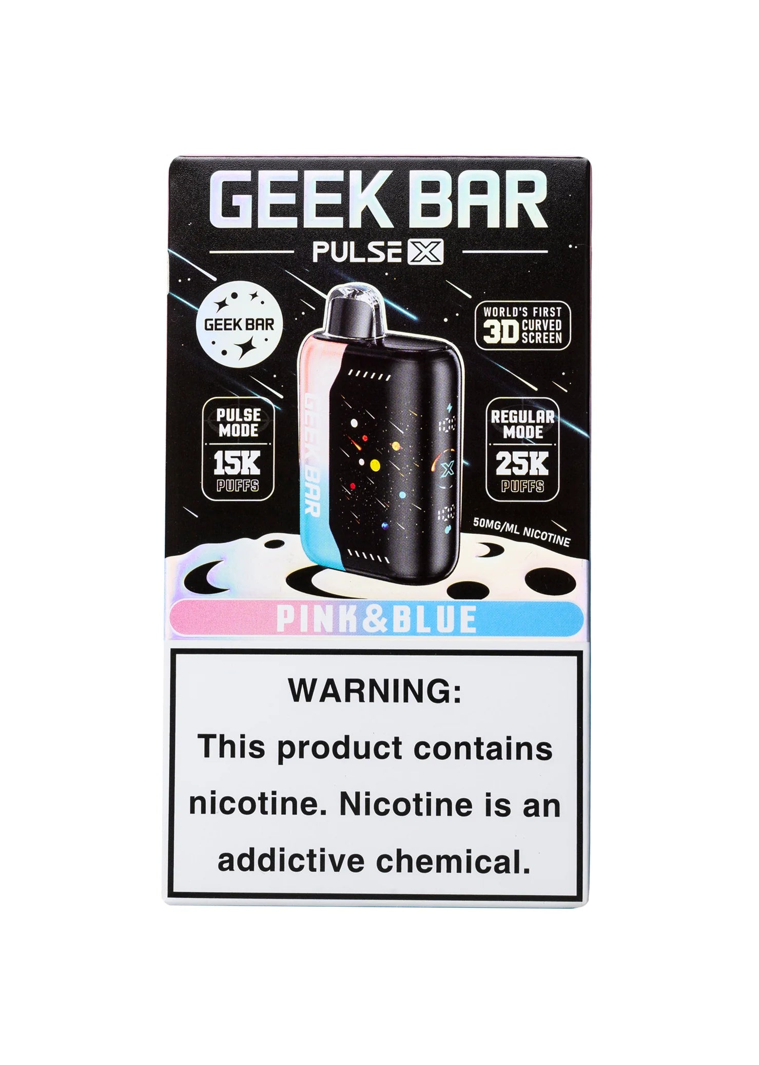 GEEK BAR 25K PULSE X PINK  BLUE | Authentic Disposable Vape | iPuff24 Texas