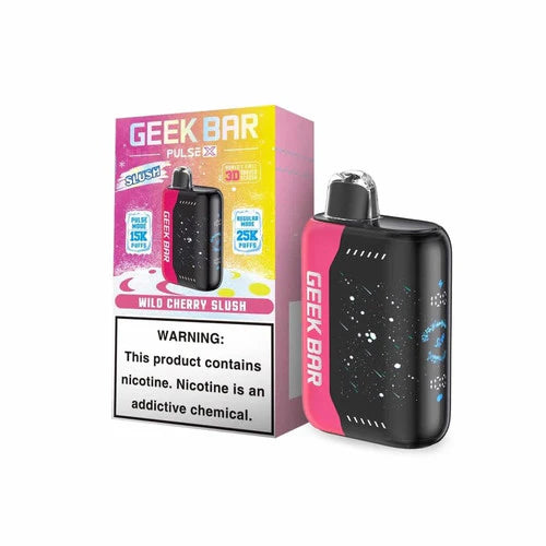 GEEK BAR 25K PULSE X WILD CHERRY SLUSH | Authentic Disposable Vape | iPuff24 Texas