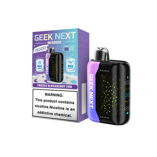 GEEK NEXT 50K - FROZEN BLACKBERRY FAB | Authentic Disposable Vape | iPuff24 Texas