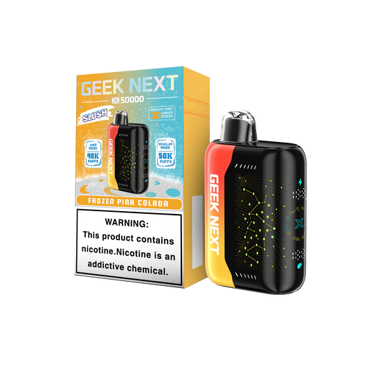 GEEK NEXT 50K - FROZEN PINA COLADA | Authentic Disposable Vape | iPuff24 Texas