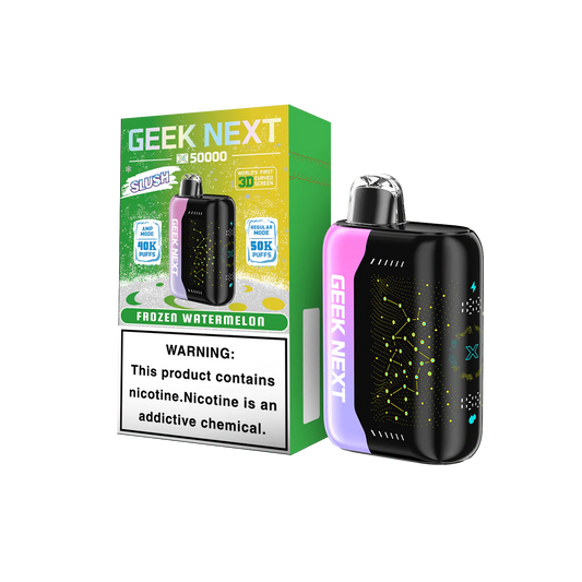 GEEK NEXT 50K - FROZEN WATERMELON | Authentic Disposable Vape | iPuff24 Texas