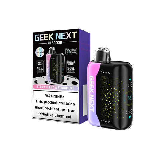 GEEK NEXT 50K - STRAWBERRY WATERMELON | Authentic Disposable Vape | iPuff24 Texas