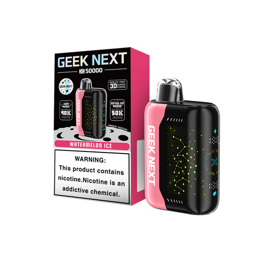 GEEK NEXT 50K - WATERMELON ICE | Authentic Disposable Vape | iPuff24 Texas