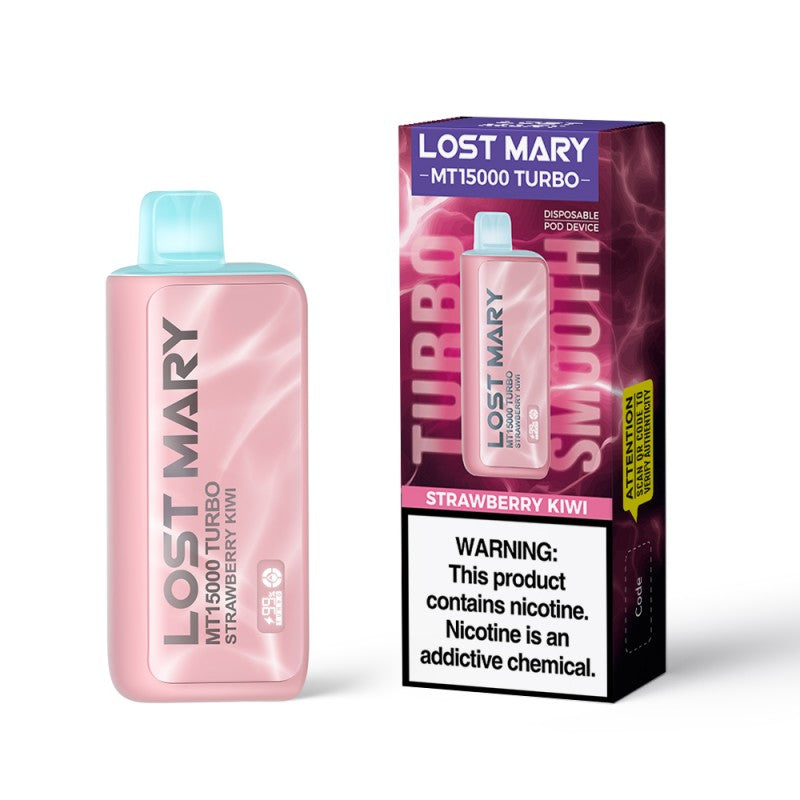 LOST MARY 15K STRAWBERRY KIWI | Authentic Disposable Vape | iPuff24 Texas