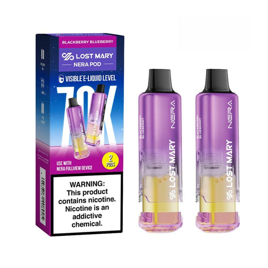 LOST MARY 70K POD - BLACKBERRY BLUEBERRY | Authentic Disposable Vape | iPuff24 Texas