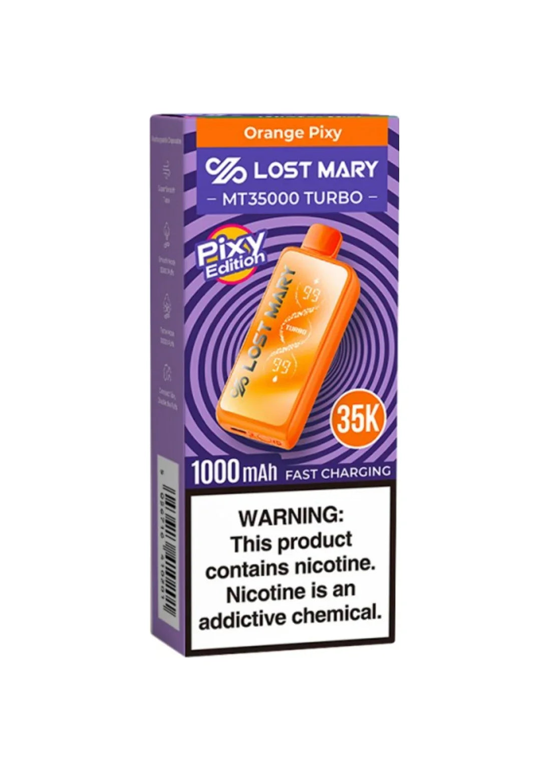 LOST MARY PIXY 35K PIXY EDITION - ORANGE PIXY | Authentic Disposable Vape | iPuff24 Texas