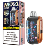 NEXA 50K - Strawberry Banana | Authentic Disposable Vape | iPuff24 Texas