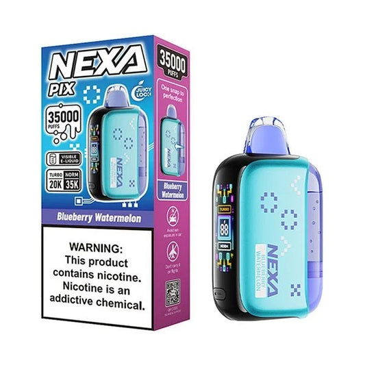 NEXA PIX 35K PUFF 5PK BLUEBERRY WATERMELON | Authentic Disposable Vape | iPuff24 Texas