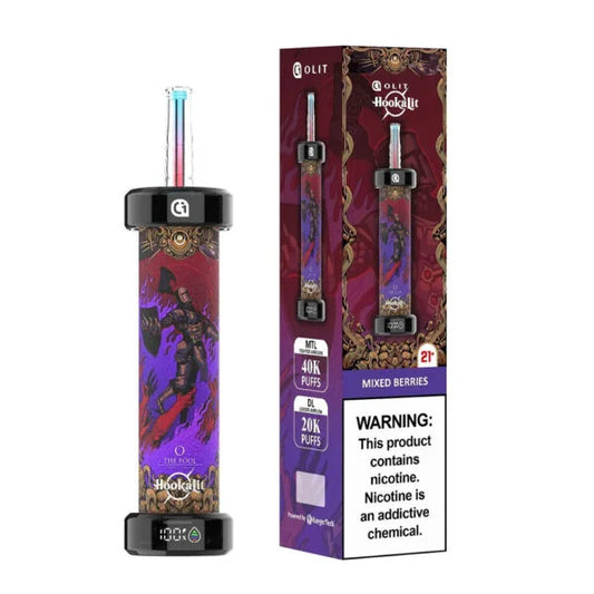 OLIT HOOKALIT 0.35 NIC 40K PUFFS MIXED BERRIES