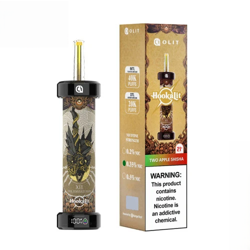 OLIT HOOKALIT 40K 5CT - TWO APPLE SHISHA