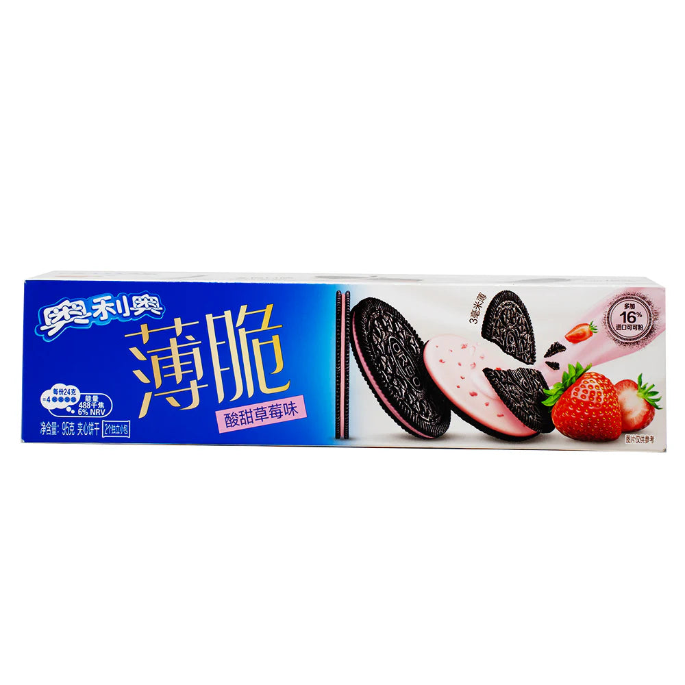 OREO THINS SWEET  SOUR STRAWBERRY | Authentic Disposable Vape | iPuff24 Texas