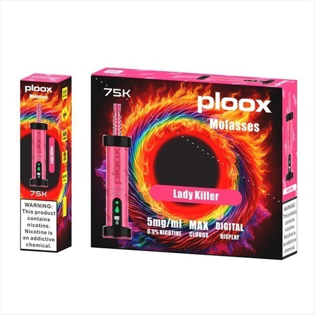 ploox hookah lady killer MOLASSES 75K