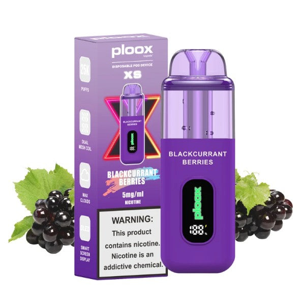 PLOOX XS BLACKCURRANT BERRIES