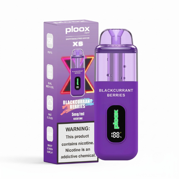 Ploox XS Blackcurrant Berries