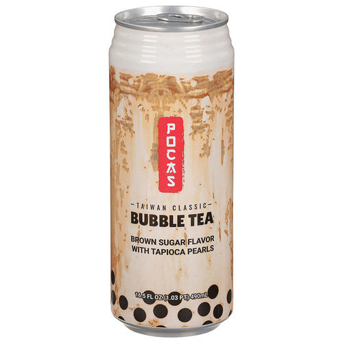 POCAS BUBBLE TEA 490ml - BROWN SUGAR | Authentic Disposable Vape | iPuff24 Texas