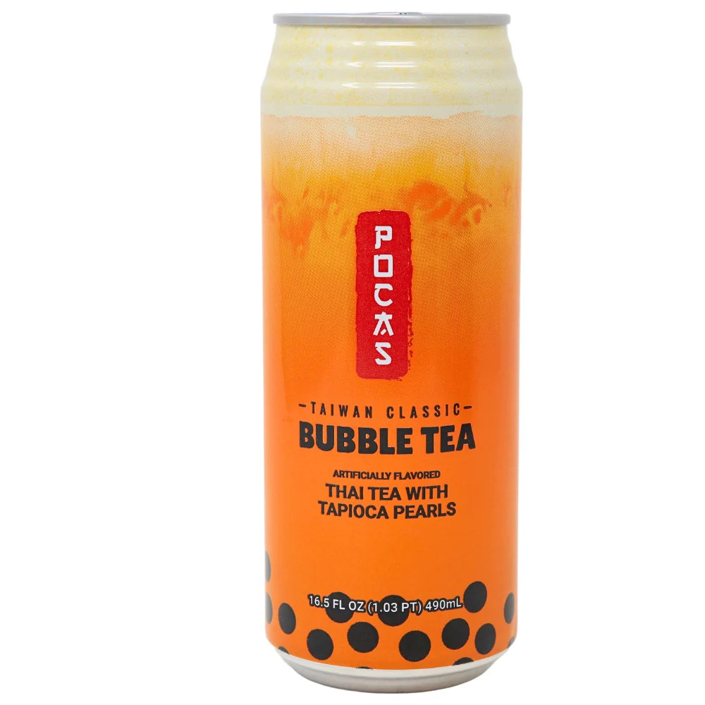POCAS BUBBLE TEA 490ml - THAI TEA | Authentic Disposable Vape | iPuff24 Texas