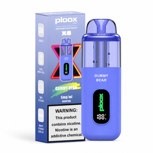 Ploox XS Gummy Bear – 25,000 Puffs Disposable Device