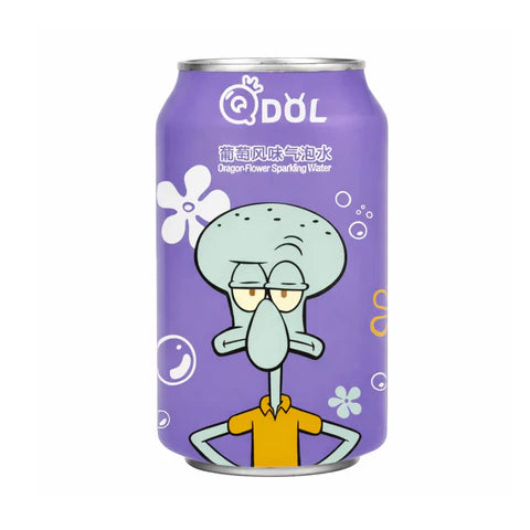 QDOL POKEMON SPARKLING WATER GRAPE SQUIDWARD | Authentic Disposable Vape | iPuff24 Texas