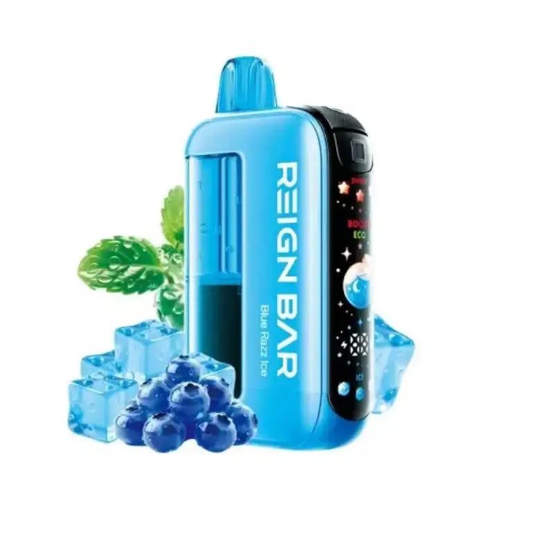 REIGN BAR MANA 50K - BLUE RAZZ ICE | Authentic Disposable Vape | iPuff24 Texas