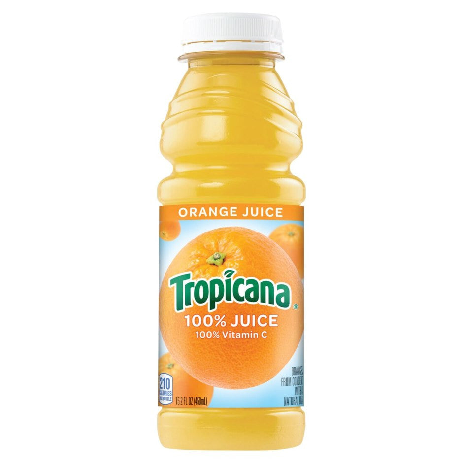 TROPICANA 450ML BOTTLE ORANGE | Authentic Disposable Vape | iPuff24 Texas