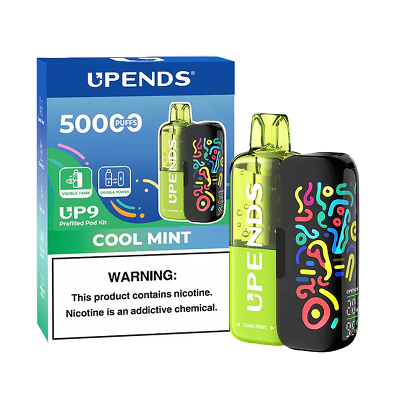 UPENDS 50K KIT - COOL MINT | Authentic Disposable Vape | iPuff24 Texas