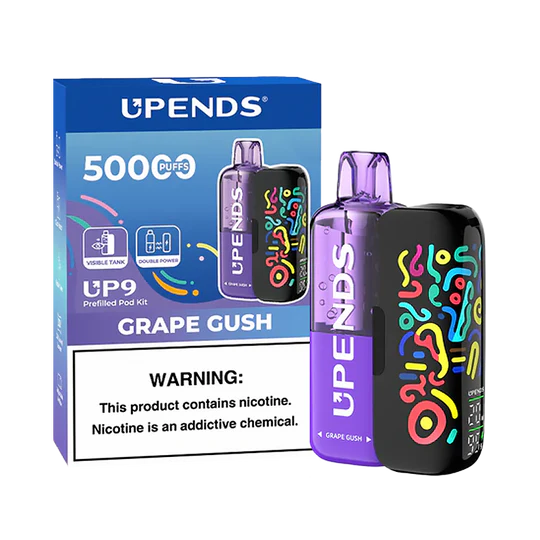 UPENDS 50K KIT - GRAPE GUSH | Authentic Disposable Vape | iPuff24 Texas