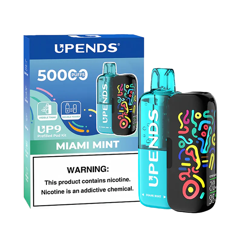 UPENDS 50K KIT - MIAMI MINT | Authentic Disposable Vape | iPuff24 Texas