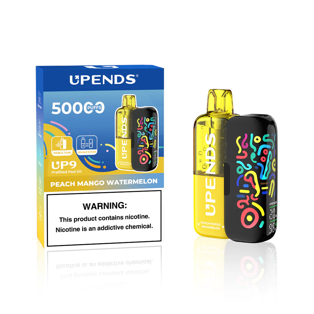 UPENDS 50K KIT - PEACH MANGO WATERMELON | Authentic Disposable Vape | iPuff24 Texas