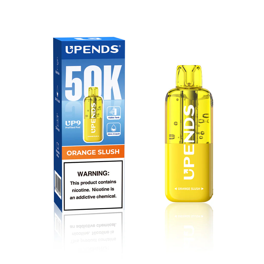 UPENDS 50K POD - ORANGE SLUSH | Authentic Disposable Vape | iPuff24 Texas