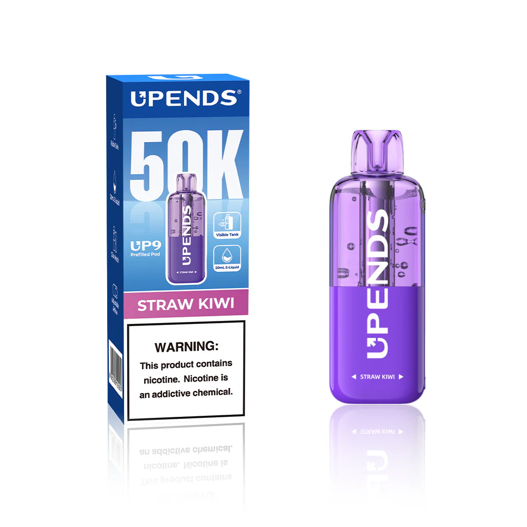 UPENDS 50K POD - STRAW KIWI | Authentic Disposable Vape | iPuff24 Texas