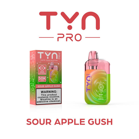 TYN PRO 50K - SOUR APPLE GUSH